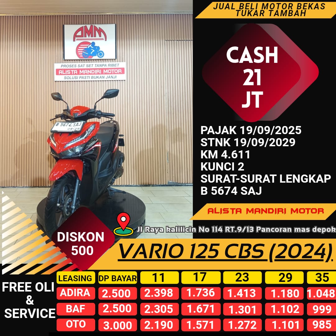 VARIO 125 CBS 